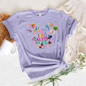 Small world Grey Tshirt, Disneys It&#39;s a Small World Shirt, Small World After All Disney Shirt, Disneyland Sweatshirt, Rides, Fantasyland