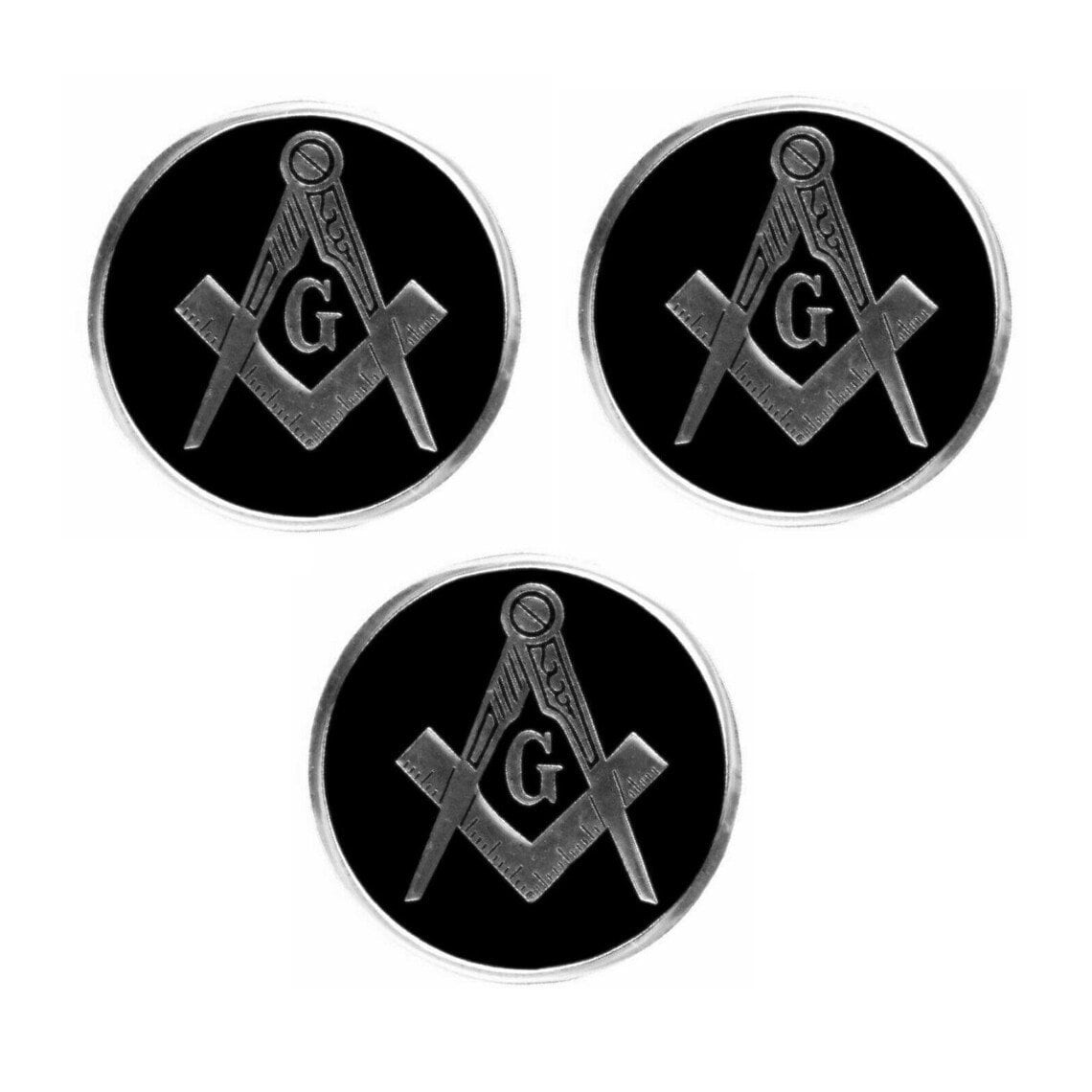 Car Steering Wheel Cover Freemason Gold Black Compass Masonic