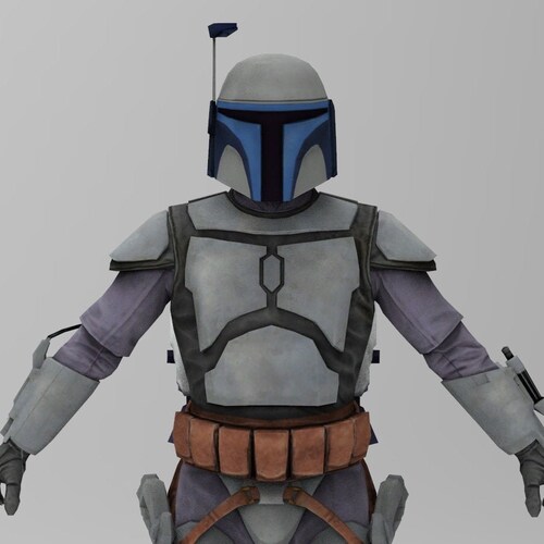 Jango Fett Jetpack Template mandalorian EVA Foam Template Etsy UK