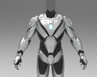Details about   Iron Man Tony Stark Flash Bomb Figure MK43 Cosplay Props Model Garage Kits Marve 