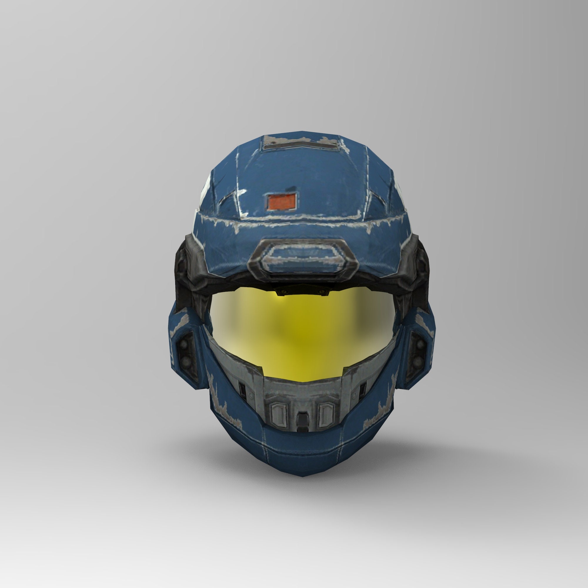 MP Halo Reach Spartan Helmet Wearable Template for Paper and Etsy