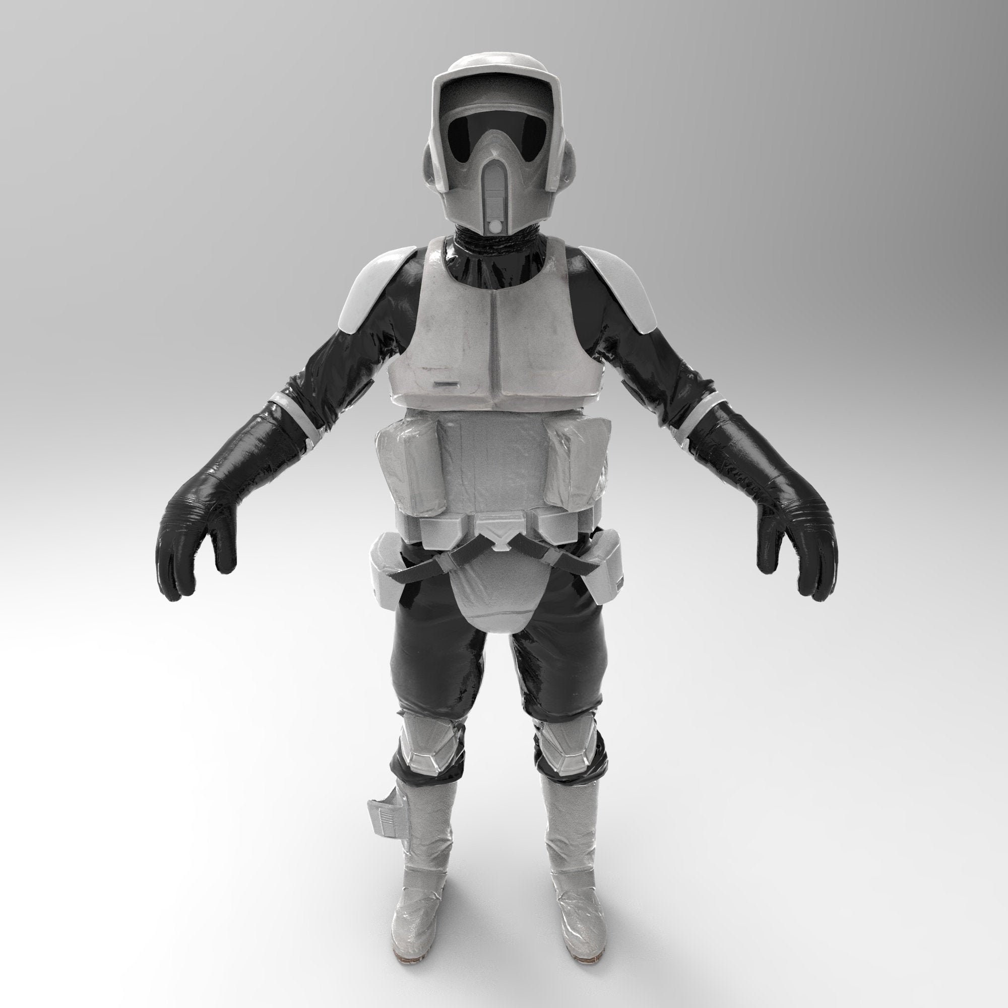 Imperial Scout Trooper Wearable Armor For Eva Foam Etsy