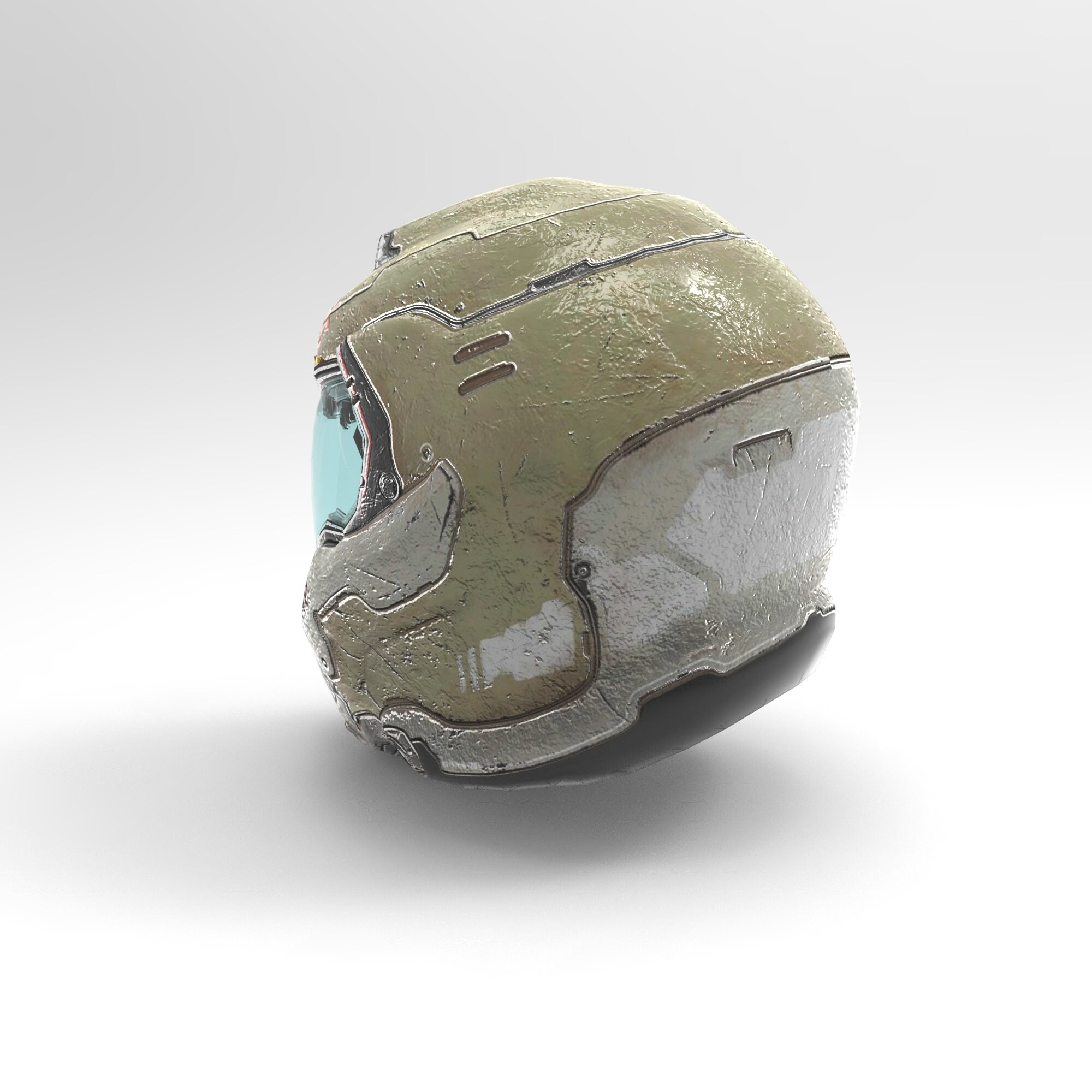Doomguy 2016 Helmet Wearable Cosplay Model for EVA Foam | Etsy UK