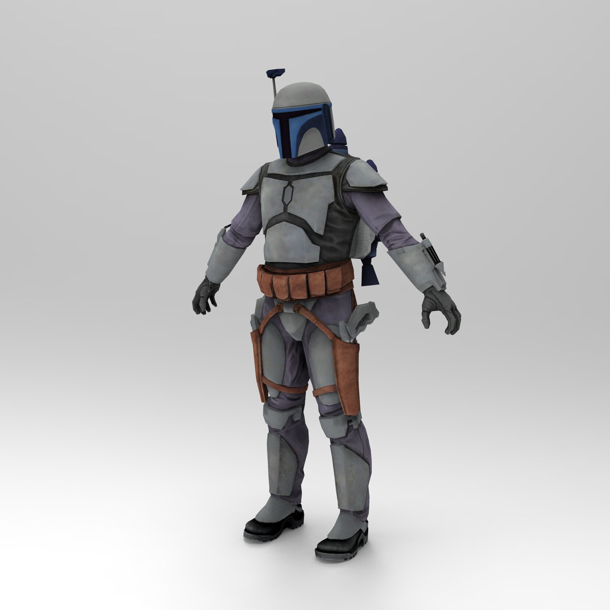 Jango Fett Wearable Armor with Jetpack for EVA Foam | Etsy