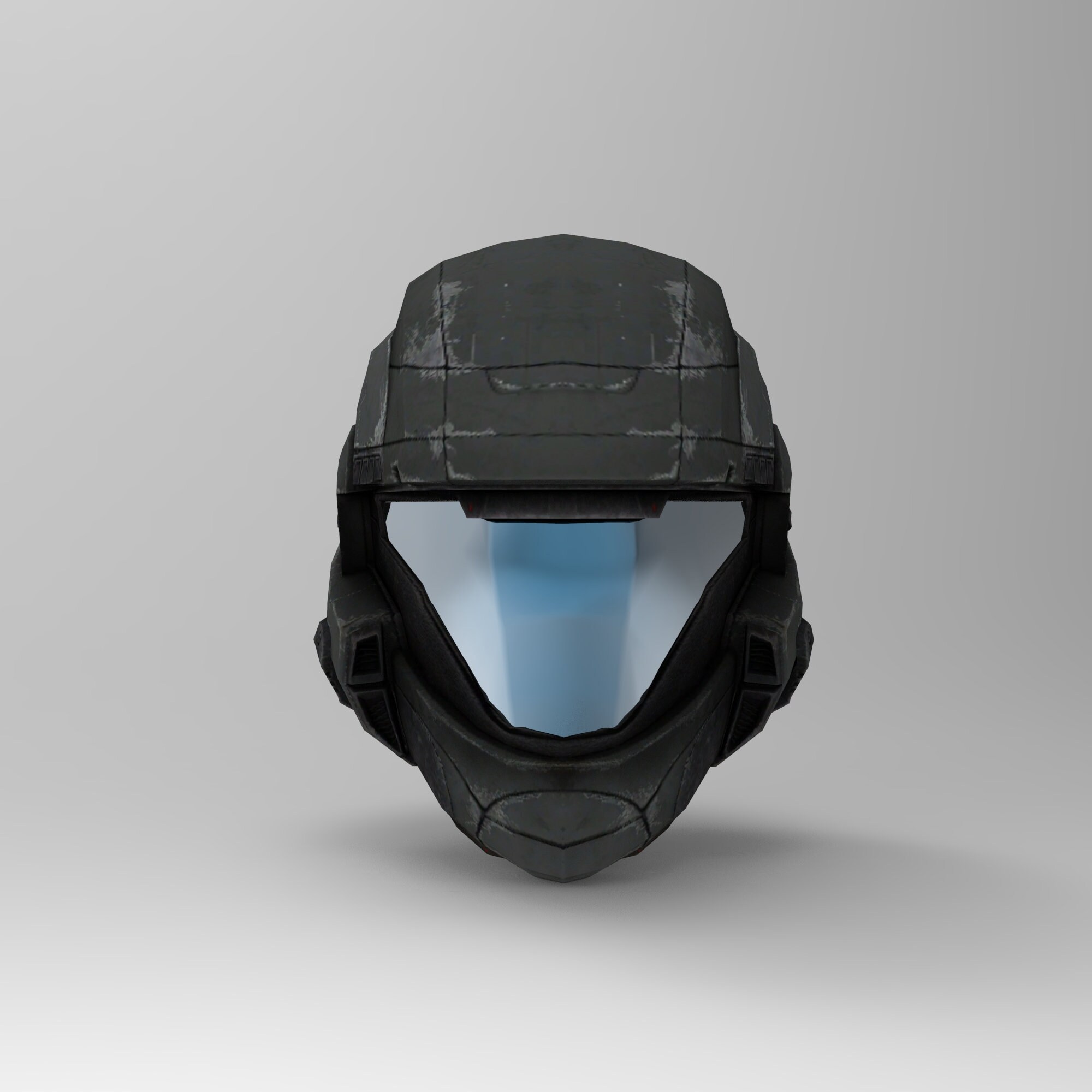ODST Halo Reach Spartan Helmet Wearable Template for Paper and Etsy