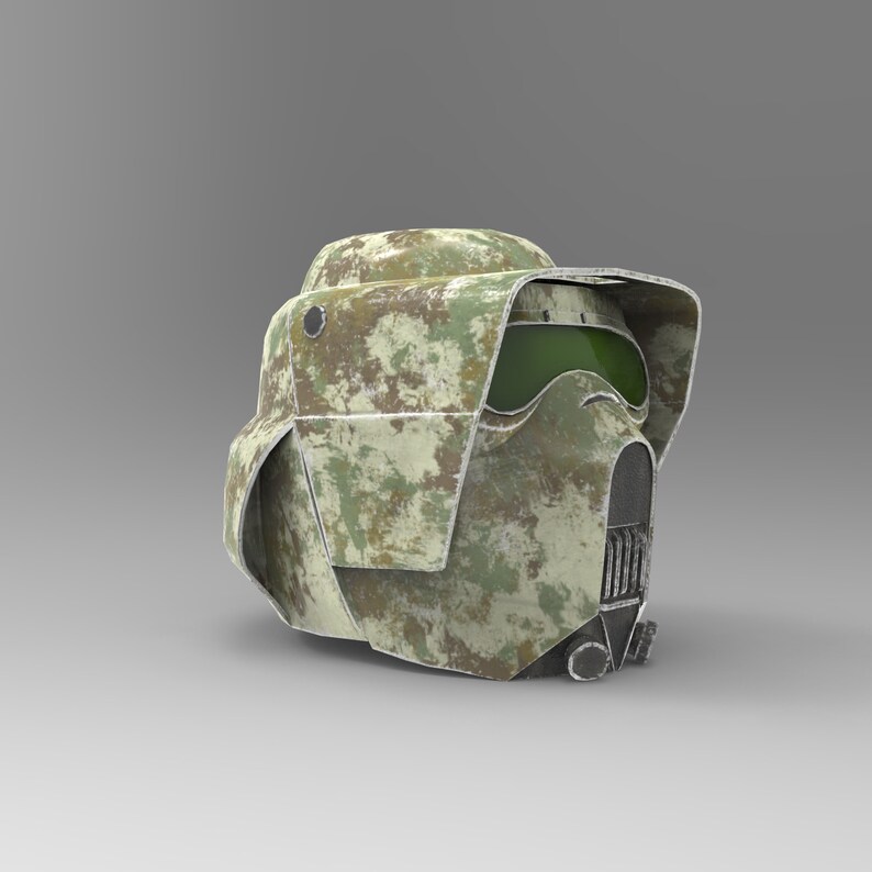 Clone Wars Kashyyyk BARC Scout Trooper Wearable Helmet for EVA Etsy