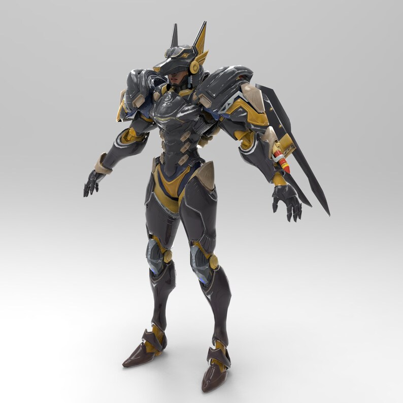 Pharah Anubis Wearable Armor for EVA Foam | Etsy