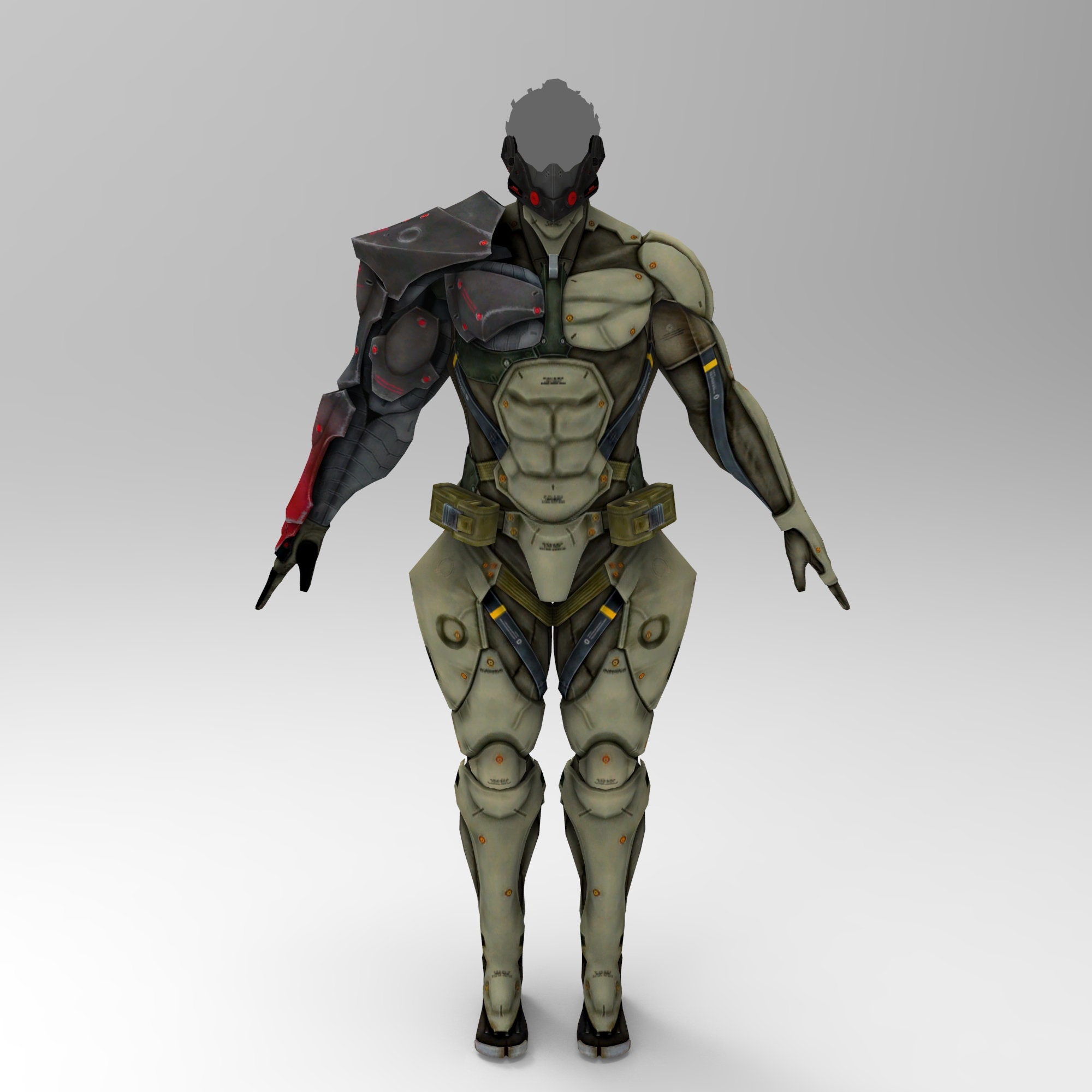 Jetstream Sam Metal Gear Full Body Armor Templates for EVA - Etsy Finland
