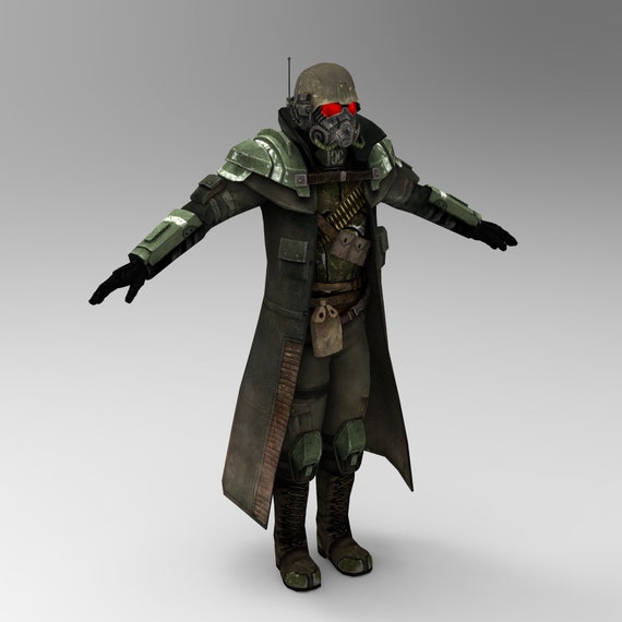 Fallout New Vegas Ncr Riot Ranger Wearable Armor Templates For Etsy India