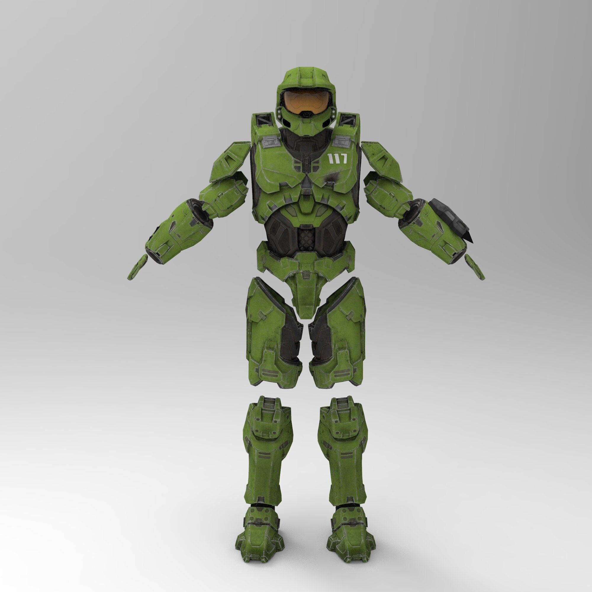 Master Chief Halo Infinity Armor Plantilla portátil para | Etsy España
