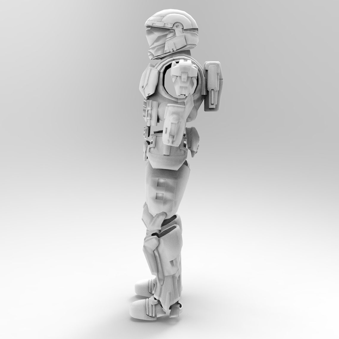 Halo ODST Armor Wearable for EVA Foam Etsy