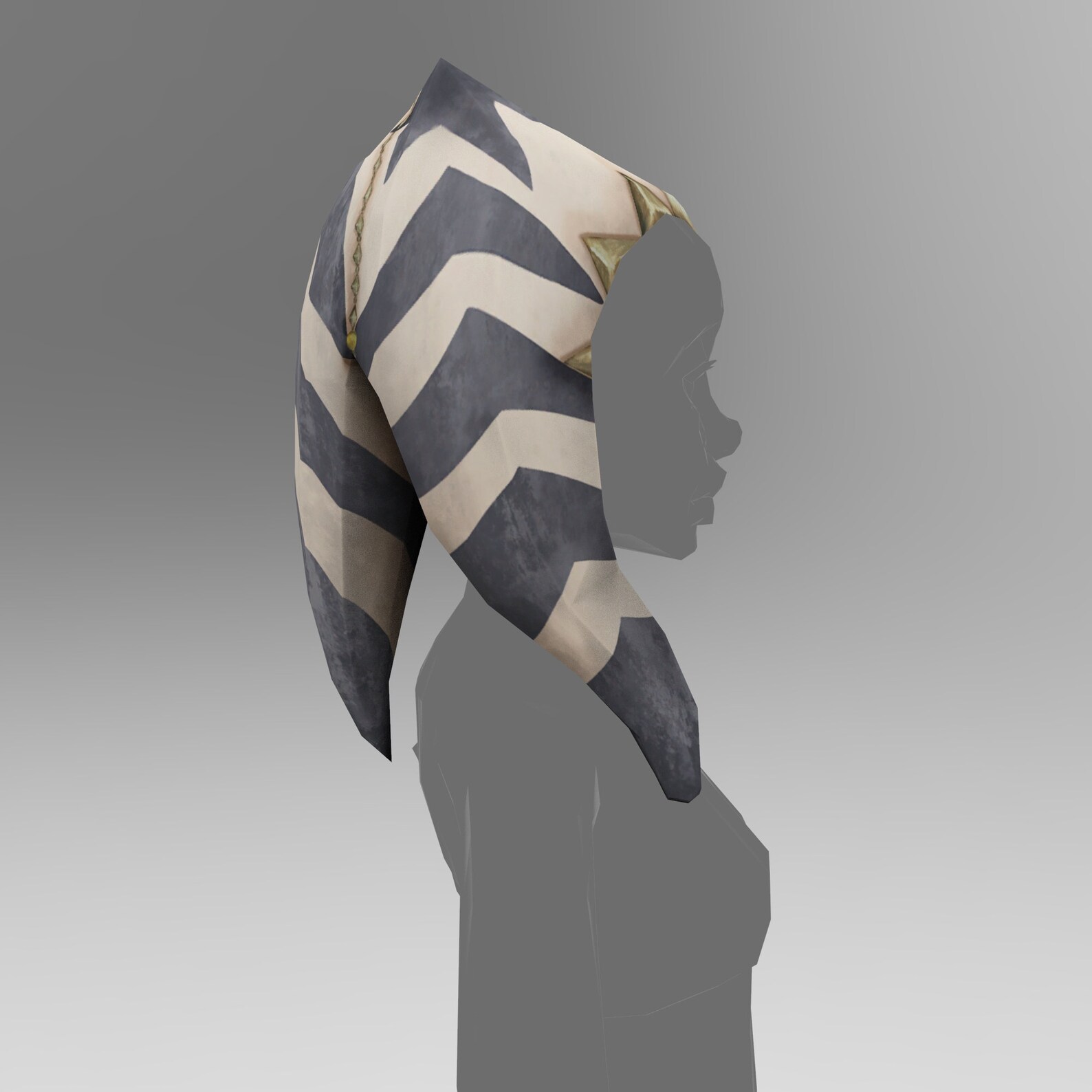 Clone Wars Ahsoka Tano Lekku Wearable Headpiece for EVA Foam Etsy