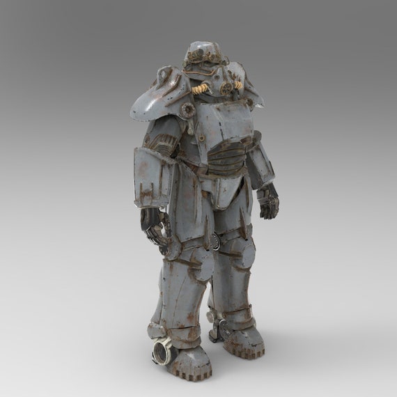 Fallout F76 T 45 Wearable Power Armor Templates For Eva Foam Etsy Australia