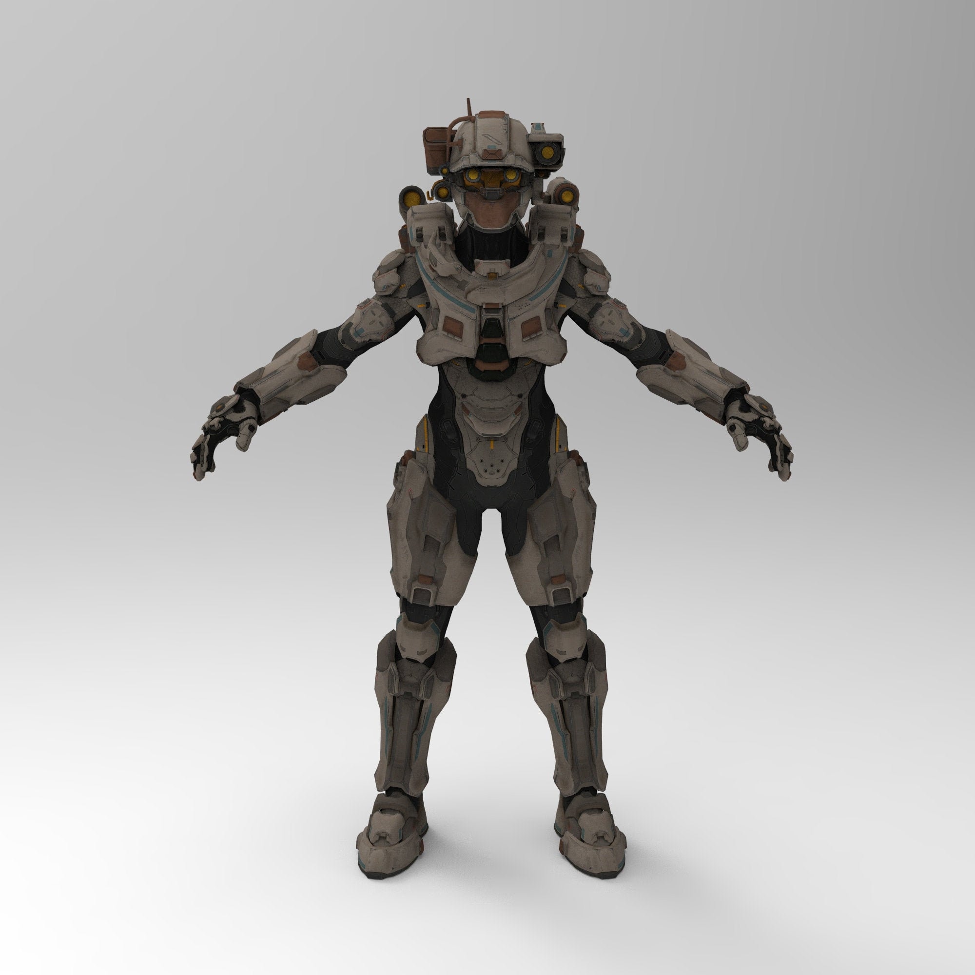 Linda Halo 5 Armor Wearable Template for EVA Foam Etsy