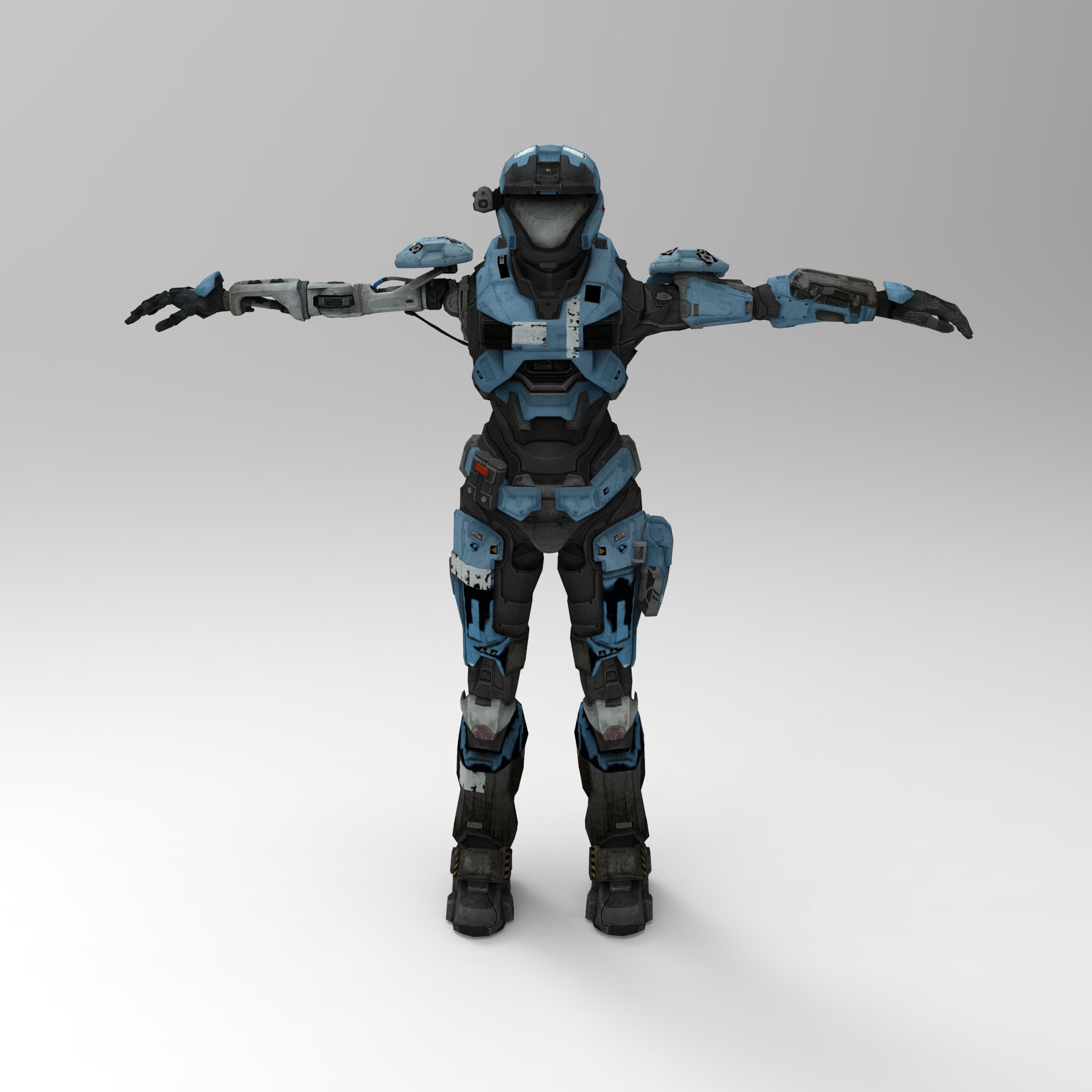 Kat Halo Reach Noble 6 Team Armor Wearable Template For Eva Etsy Ireland