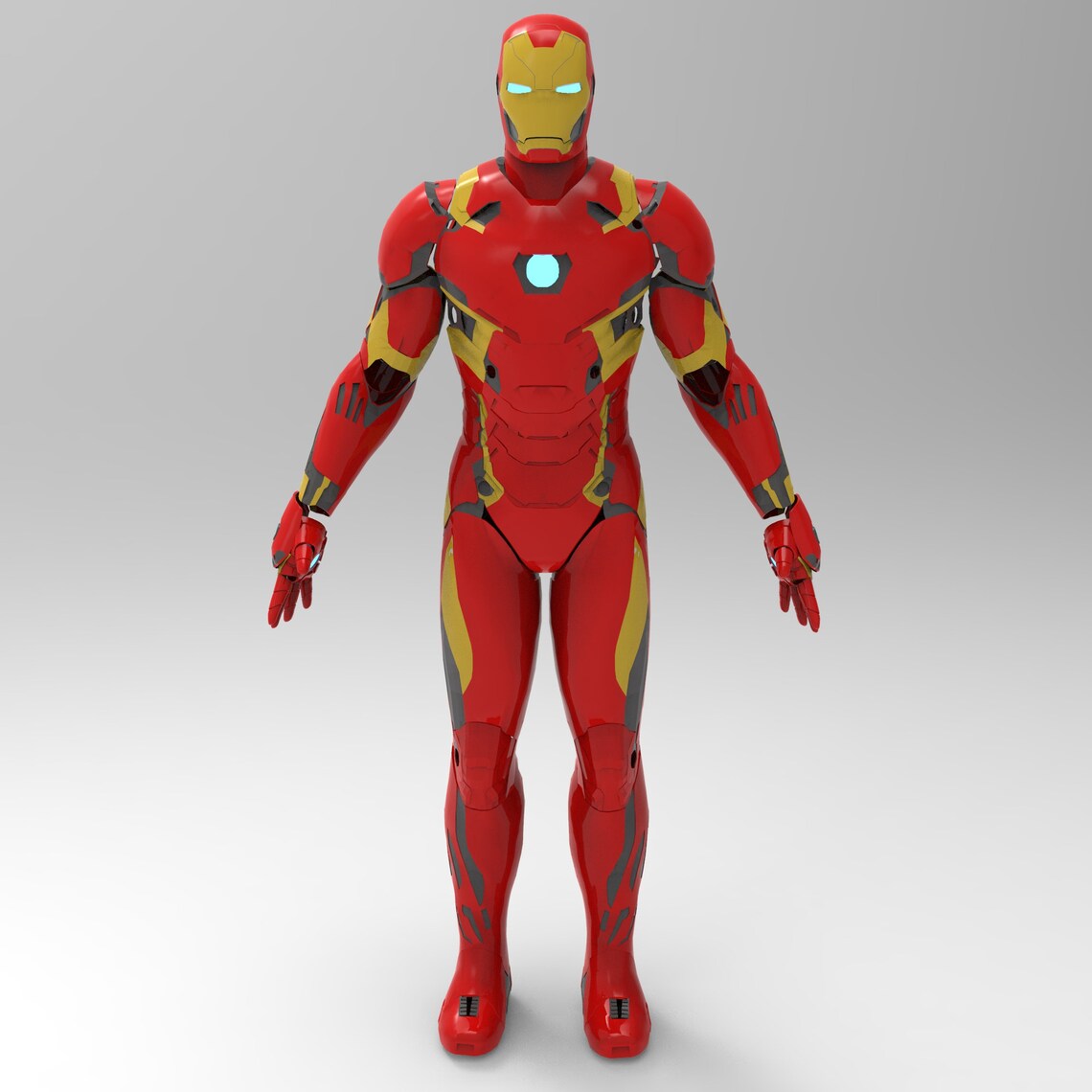 Iron Man Mark 46 XXXXVI Wearable Armor for EVA Foam | Etsy