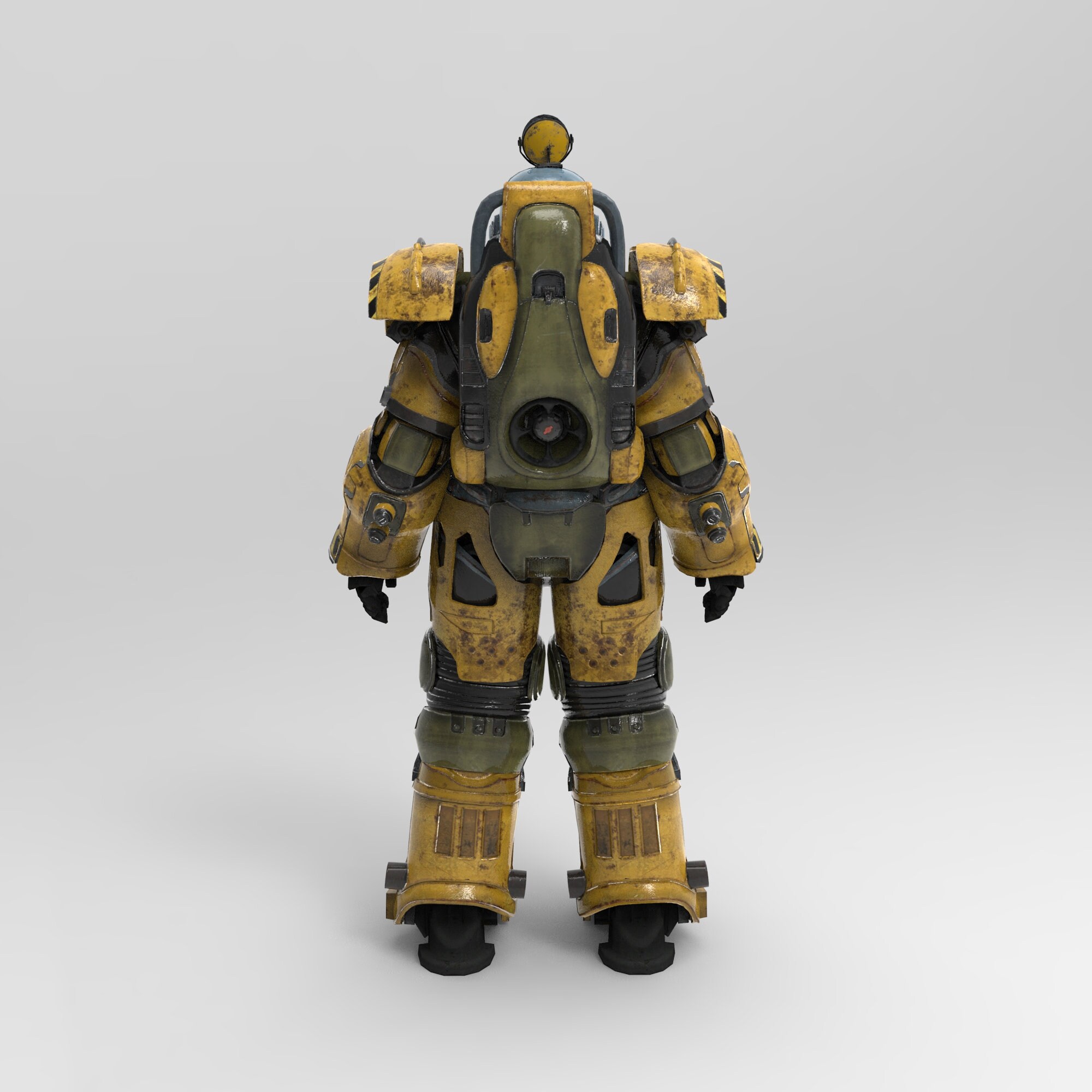 Fallout F76 Excavator Wearable Power Armor Templates for EVA Etsy