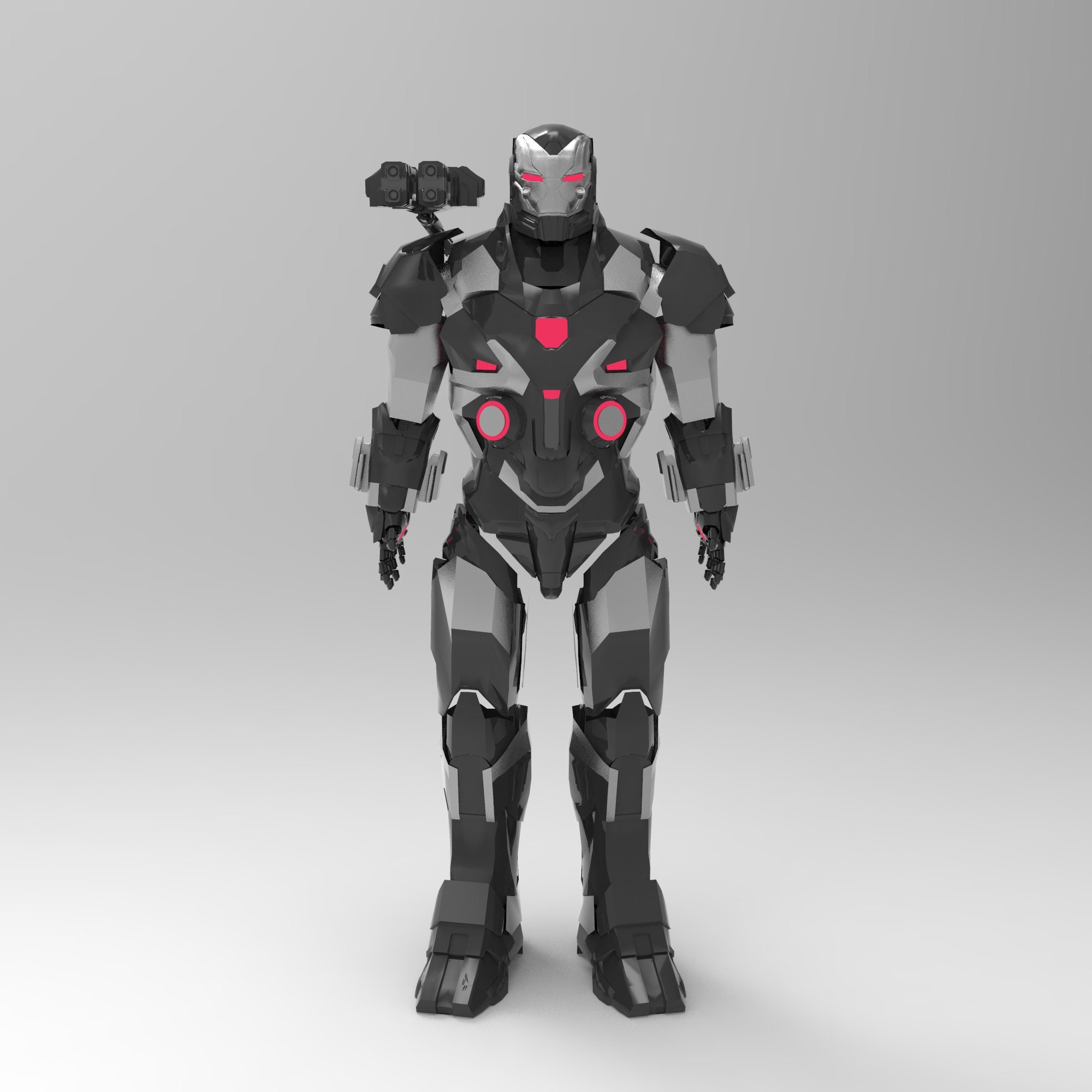 Full Body War Machine Mark 7 Vii Endgame Wearable Armor For Etsy