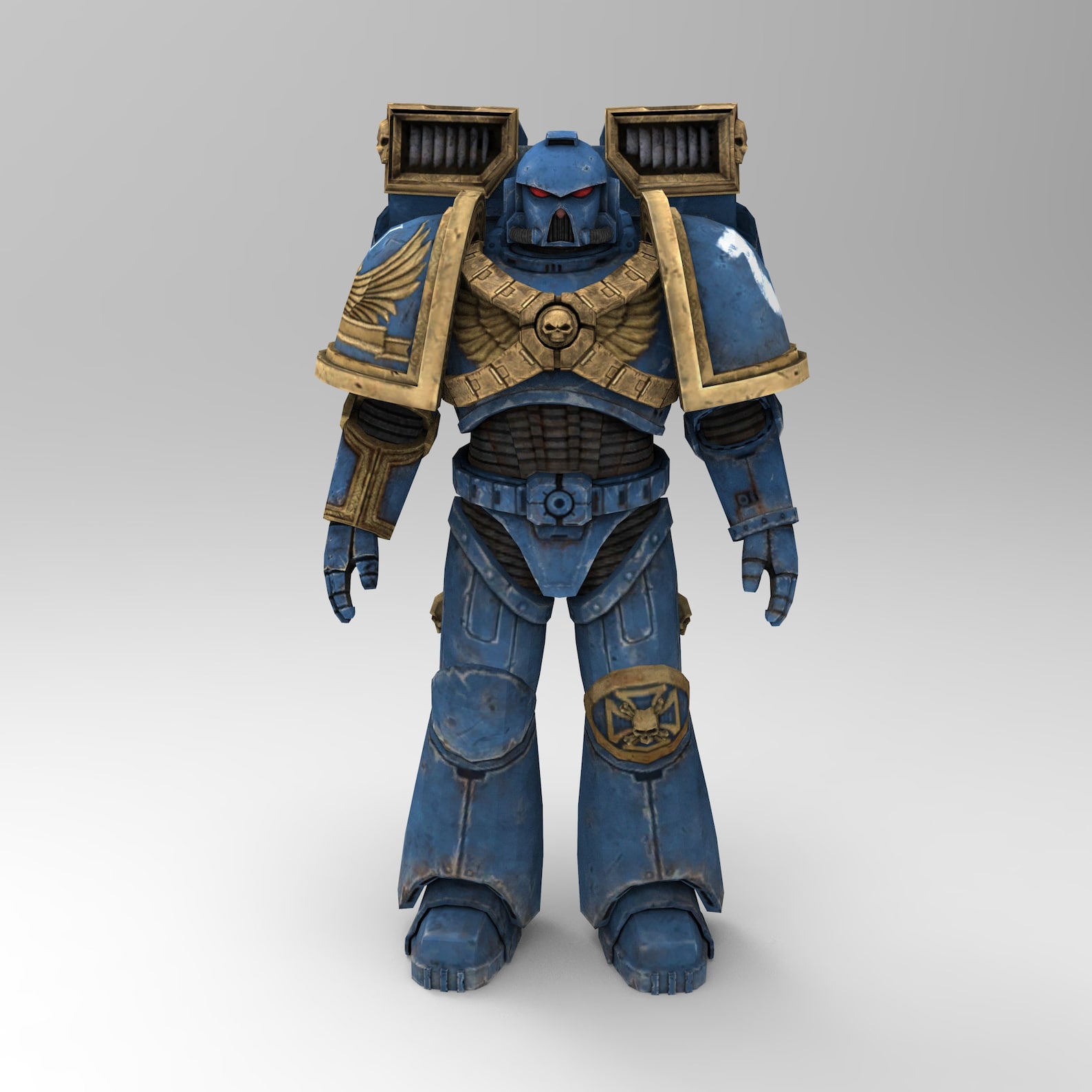 WH 40000 Space Marine Space Wolves Leandros Wearable Armor | Etsy