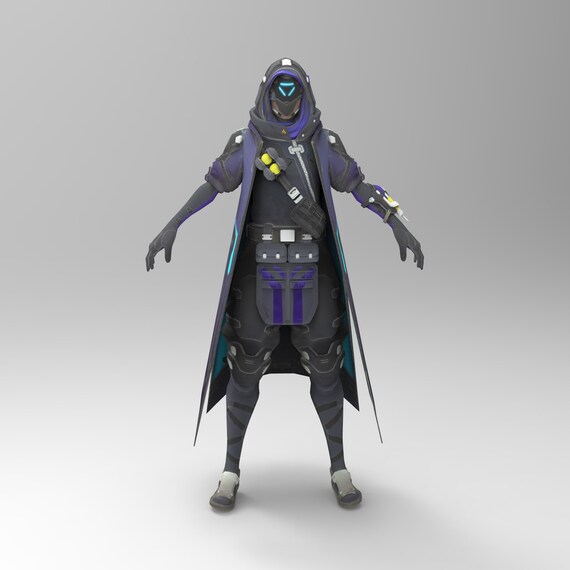 Ana Amari Shrike Wearable Armor for EVA Foam