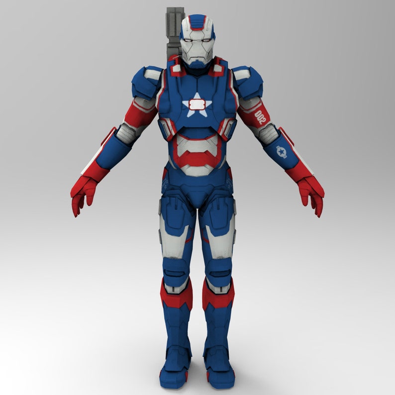 Iron Man War Machine Mark 2 II Iron Patriot Wearable Armor | Etsy