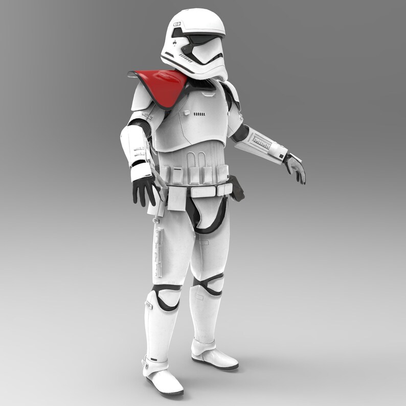 first order stormtrooper foam template