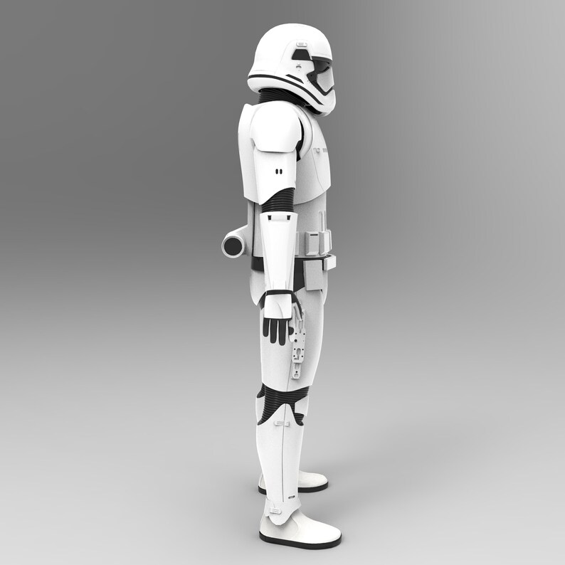 first order stormtrooper foam template