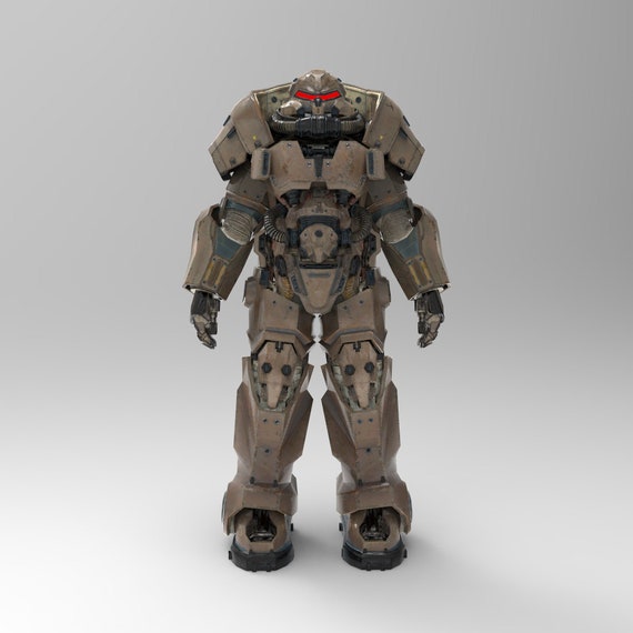 Fallout F76 Hellcat Mercenary Wearable Power Armor Templates Etsy