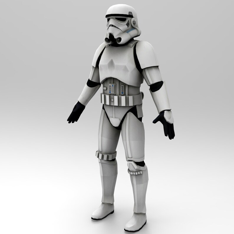 Imperial Stormtrooper Wearable Armor for EVA Foam Etsy