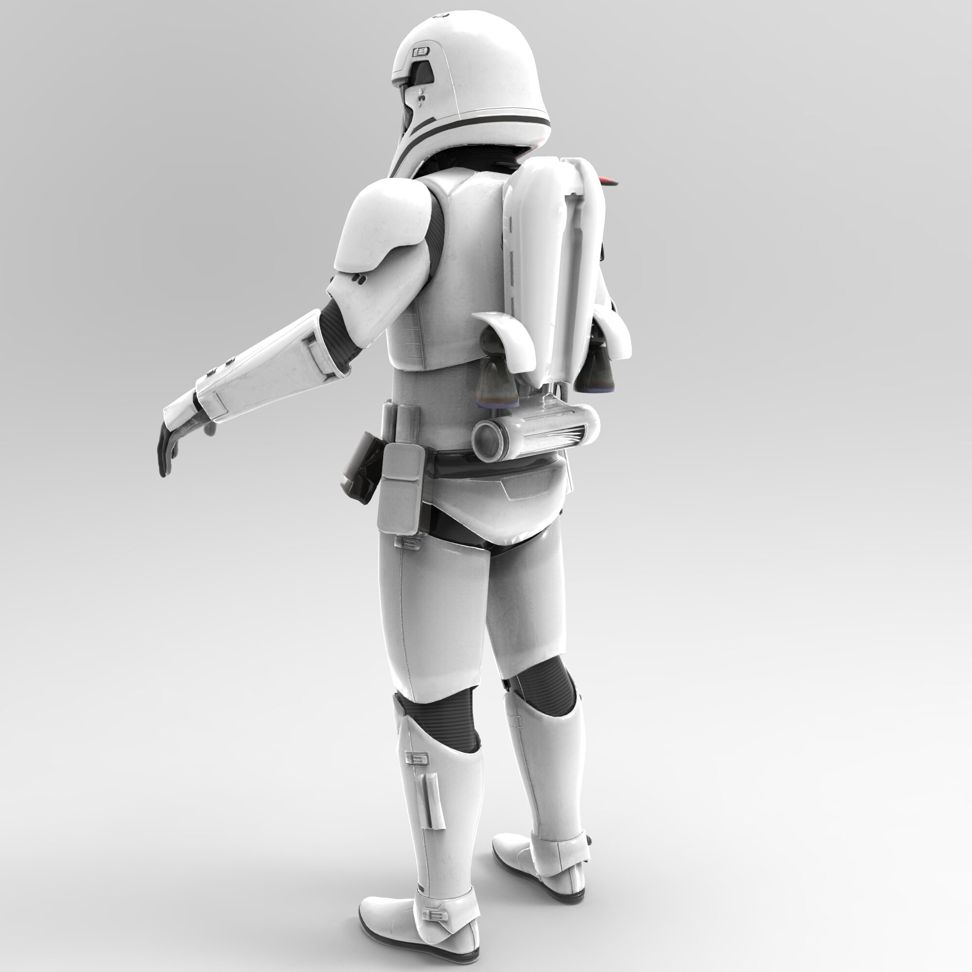 Jet Stormtrooper First Order Wearable Armor for EVA Foam Etsy