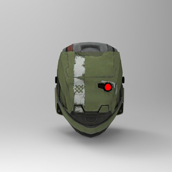 Gungnir Halo Reach Spartan Helmet Modèle portable pour papier Etsy France