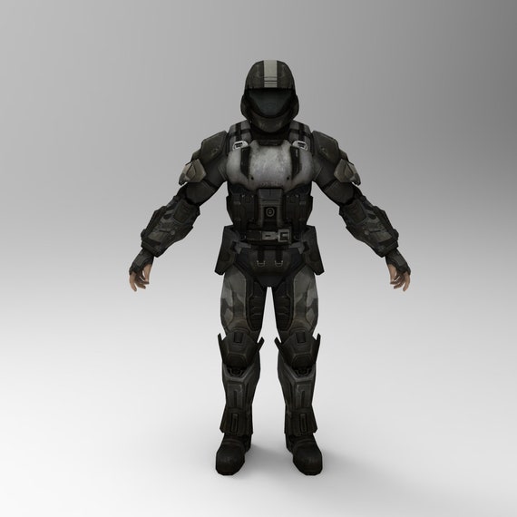 Halo ODST Full Body Wearable Armor With Accessories Template - Etsy ...