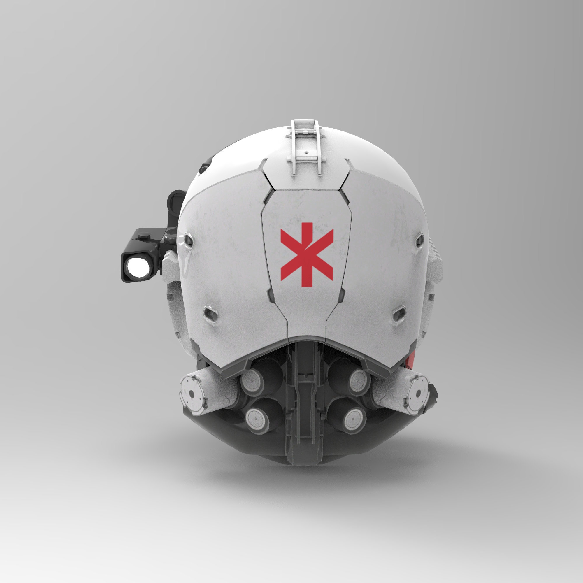 Cyberpunk 2077 Trauma Team Helmet Combat Squad Wearable Helmet Etsy