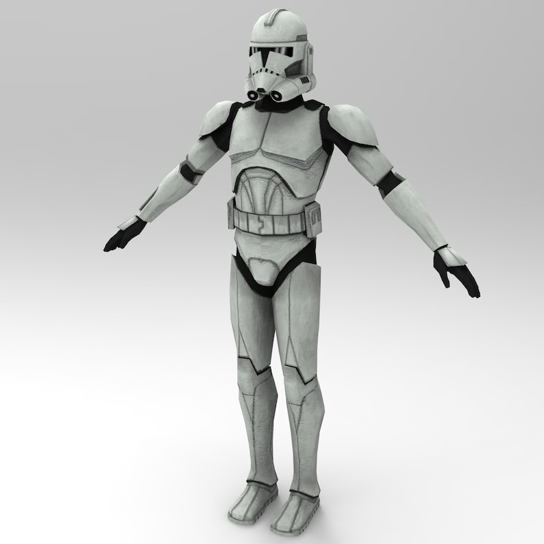 Clone Trooper Phase 2 Wearable Armor for EVA Foam | Etsy