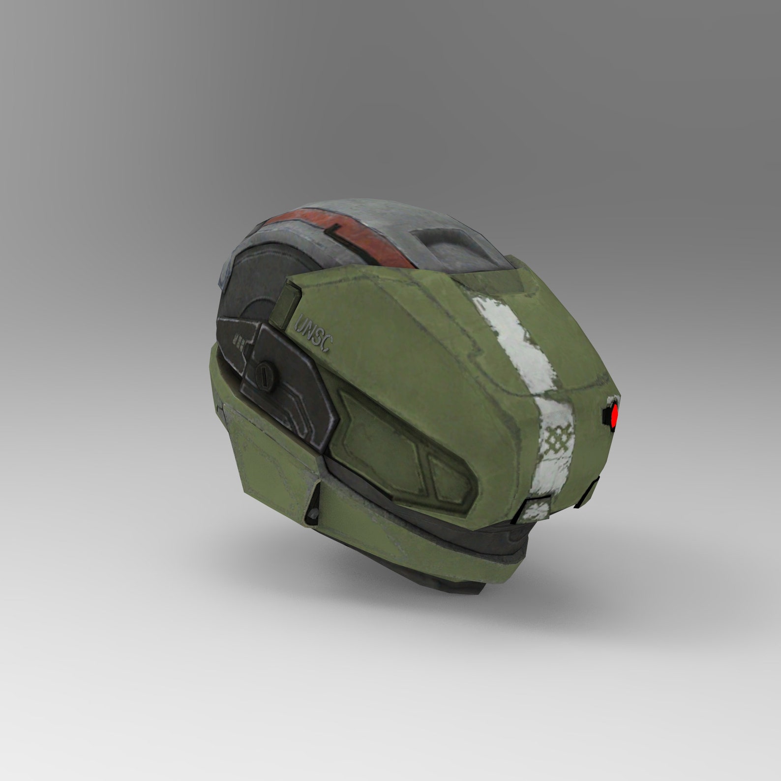 Gungnir Halo Reach Spartan Helmet Wearable Template for Paper | Etsy
