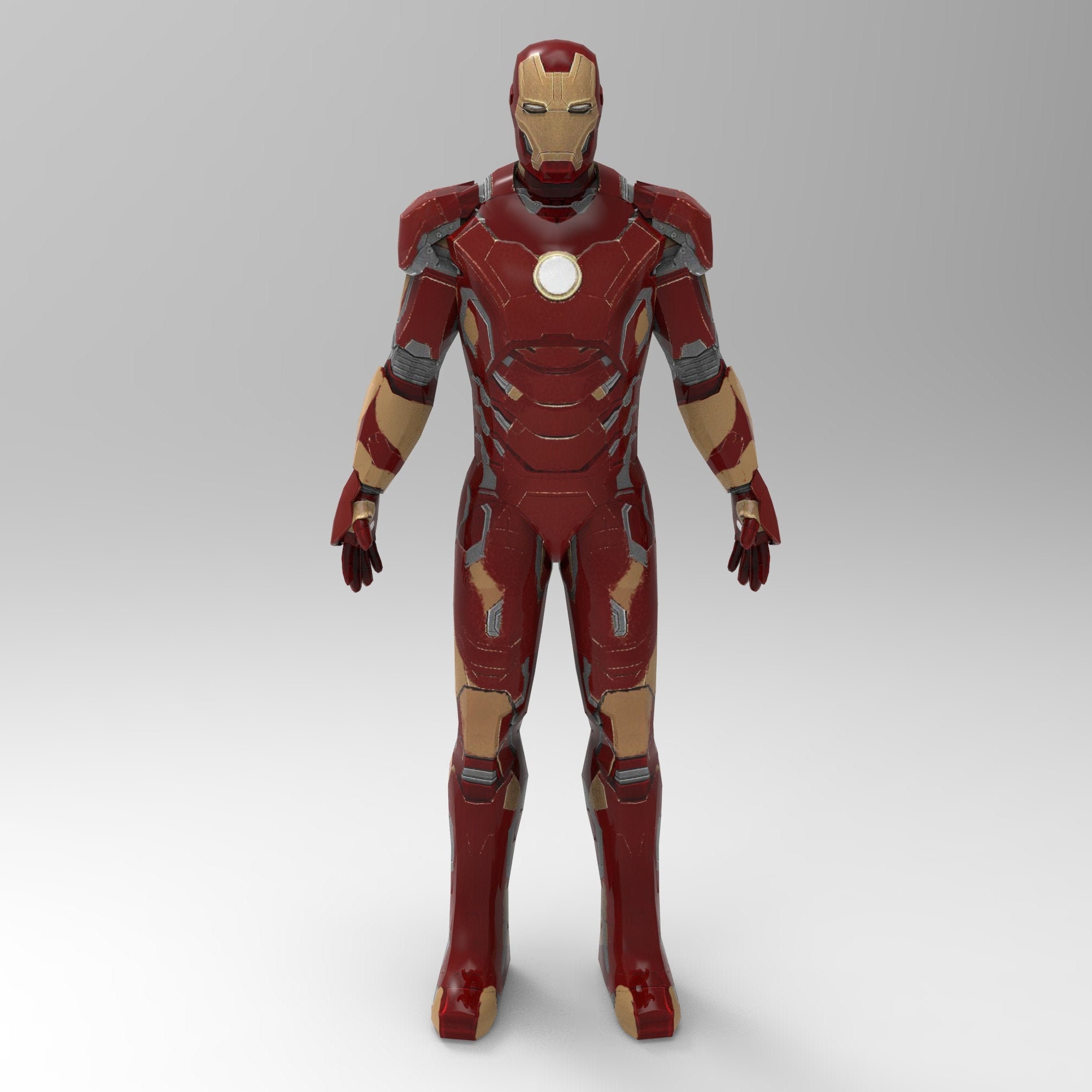 Full Body Mark 43 Xxxxiii Wearable Armor For Eva Foam Etsy