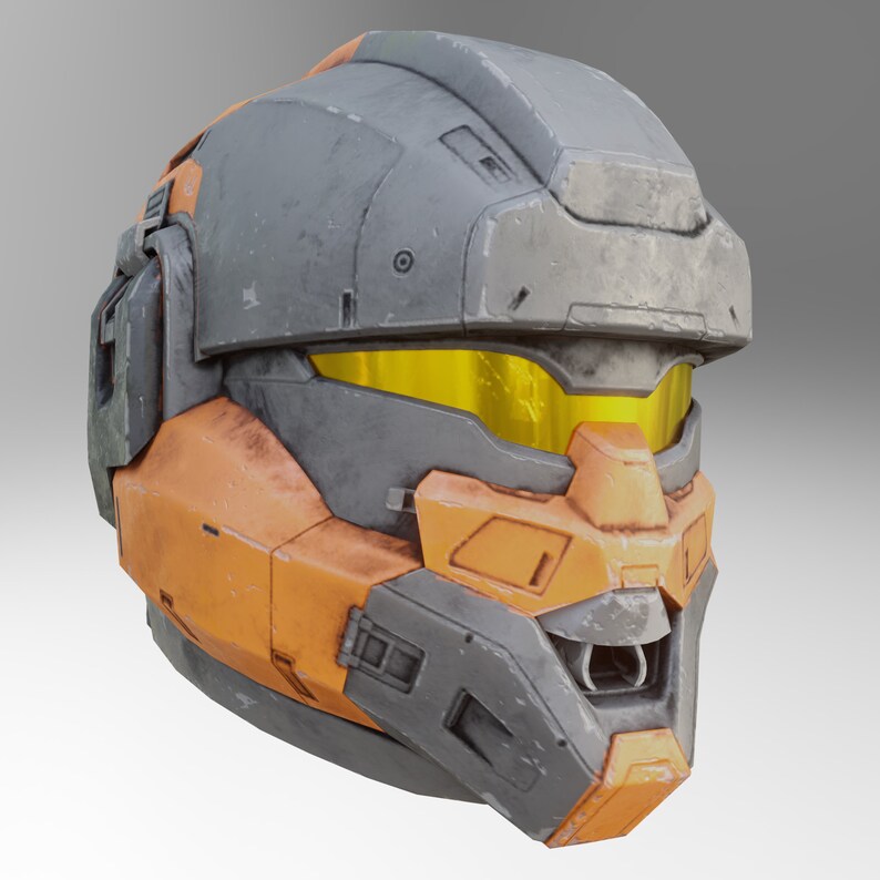 Soldier Halo Infinity Helmet Wearable Template for EVA Foam on Etsy
