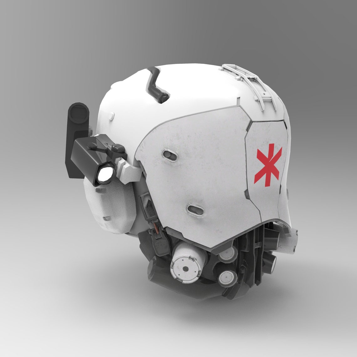 Cyberpunk 2077 Trauma Team Helmet Combat Squad Wearable Helmet | Etsy
