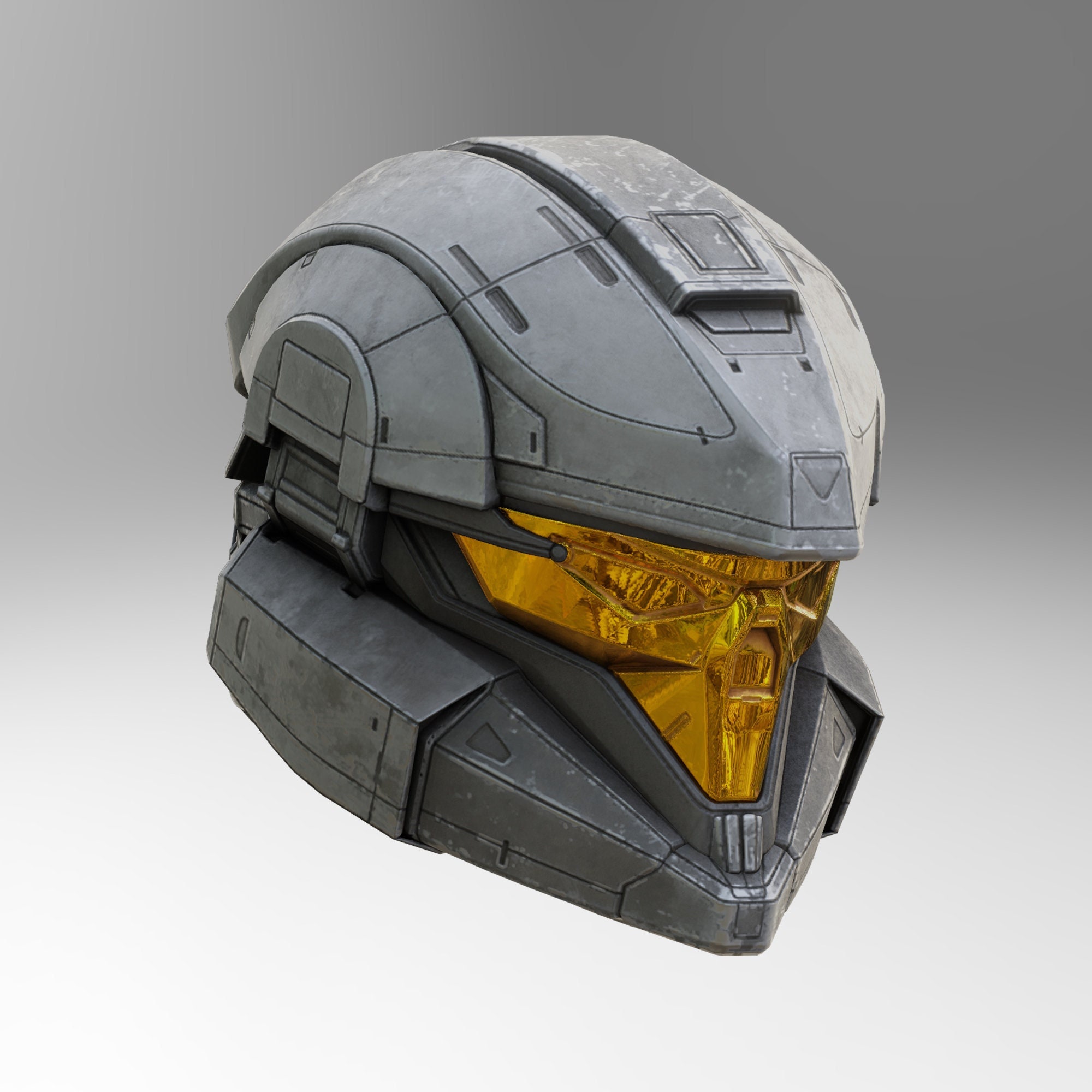 Warmaster Halo Infinity Helmet Wearable Template for EVA Foam Etsy