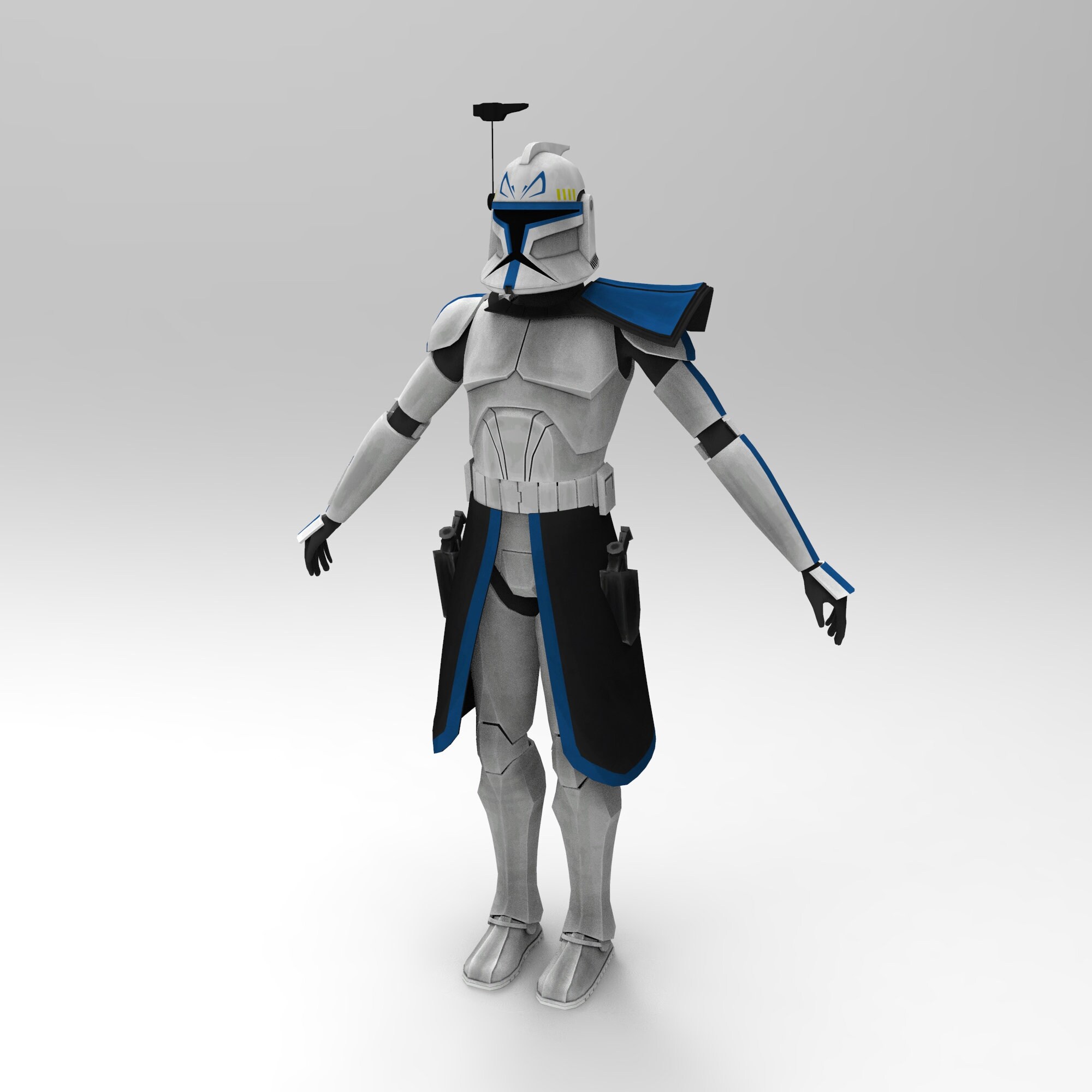 animated clone trooper armor