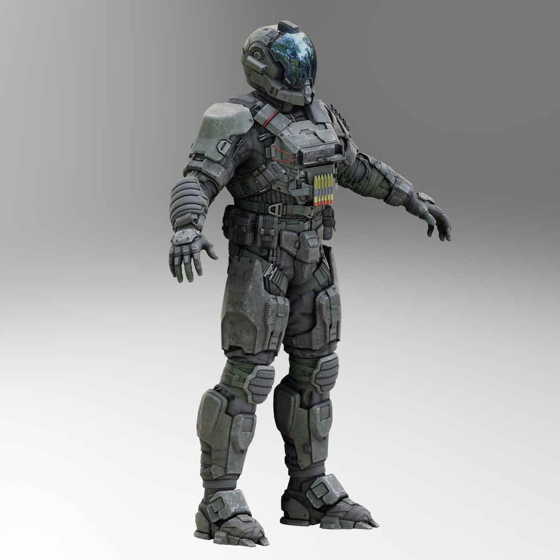 Lone Wolf Eklund Halo Infinity Full Body Armor Wearable | Etsy UK
