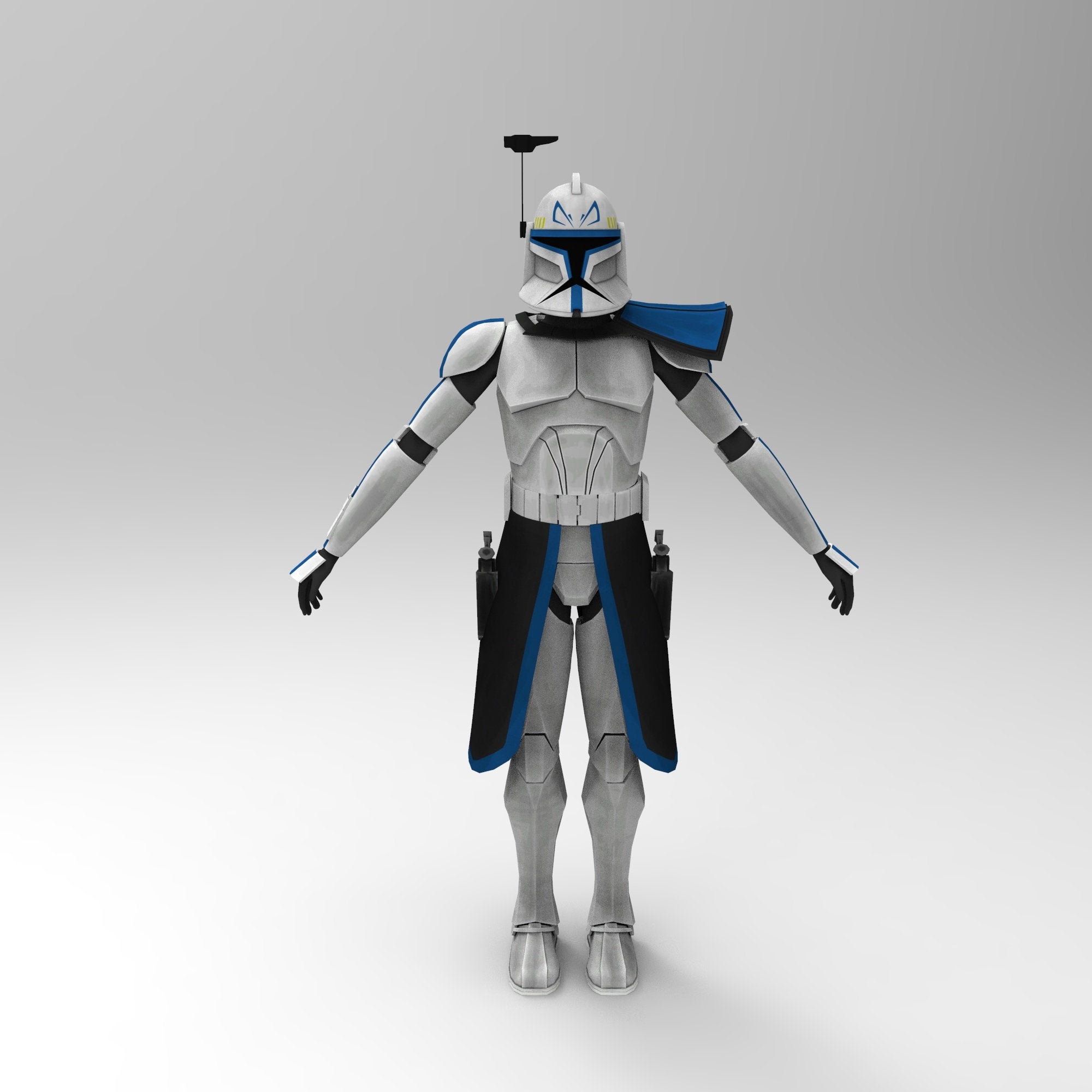 Clone Wars Captain Rex Animated Phase 1 Wearable Armor for EVA | Etsy