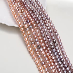 9mm 10mm Freshwater Big Pearl Beads,Color Near Round High Quality Pearls Necklaces Bracelet Jewelry Making,Gifts for Her,Loose Real Pearls