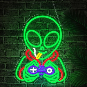 Gamer Neon Sign,Neon Sign for Gamer Room Decor,LED Game Neon Sign for Teen Boy Room Decor,Best Gamer Gifts for Boys, Kids,Gaming Neon Sign