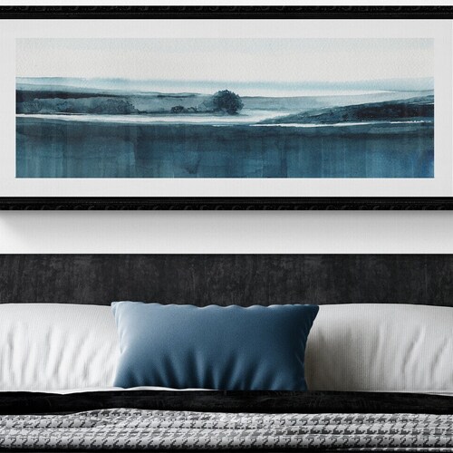 Horizontal Wall Art Digital Printable Horizontal Mountain - Etsy