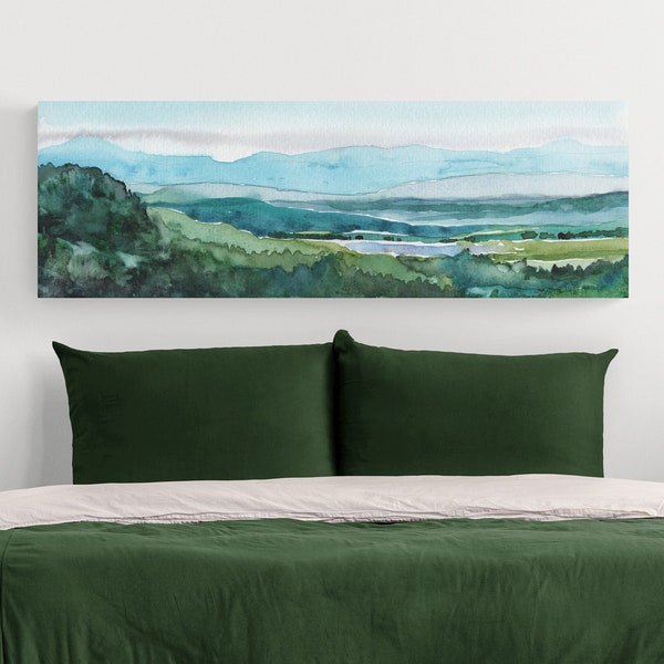 Horizontal Skinny Wall Art Etsy