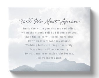 Till We Meet Again Etsy Till We Meet Again Etsy
