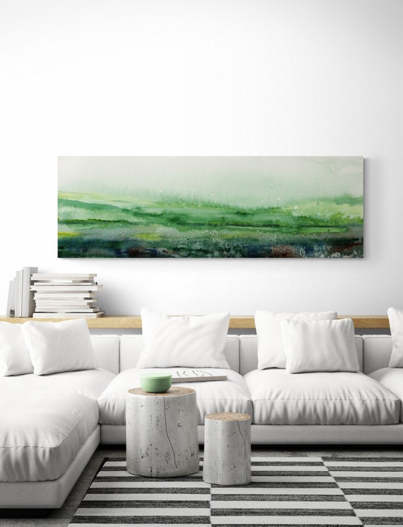Long Narrow Horizontal Landscape Art Canvas Wall Art Prints