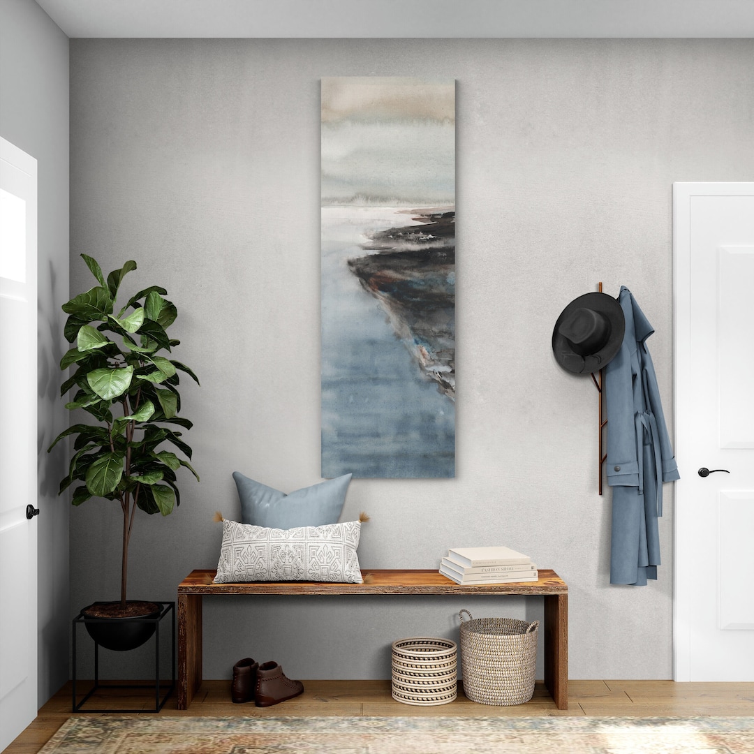 Long Narrow Vertical Artwork for Living Room: Enhance Space with Vertical Elegance