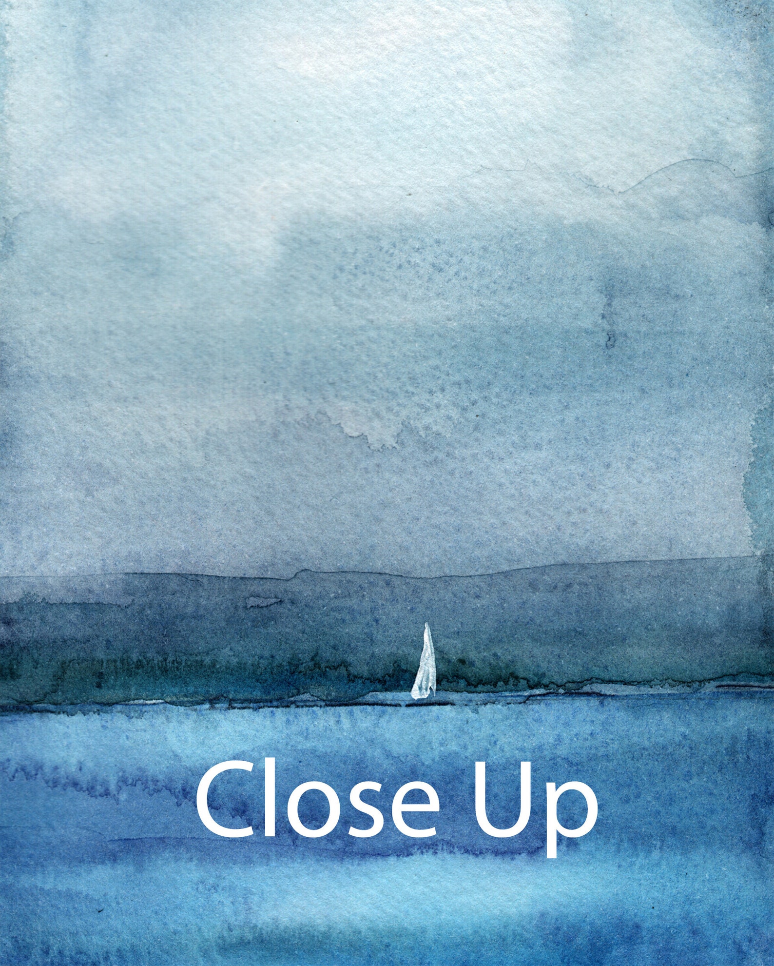 Vertical Long Narrow Canvas Wall Art Prints Coastal Lake Sky Etsy